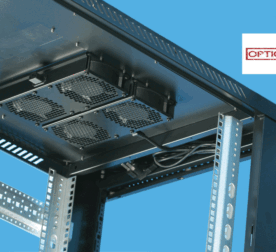RADA Networks serverkast, patch kast met optionele modulaire ventilator aan de bovenzijde