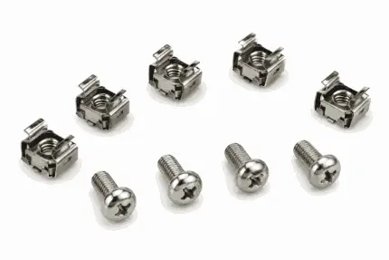 19-inch Kooimoeren Set – Cage Nuts voor Server- en Netwerkkasten