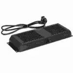 19-inch Ventilatorunit met 2 Ventilatoren