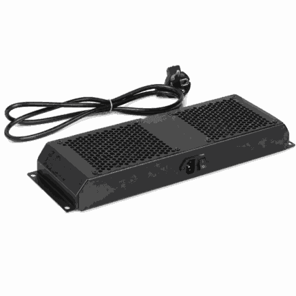 19-inch Ventilatorunit met 2 Ventilatoren