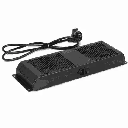 19-inch Ventilatorunit met 2 Ventilatoren