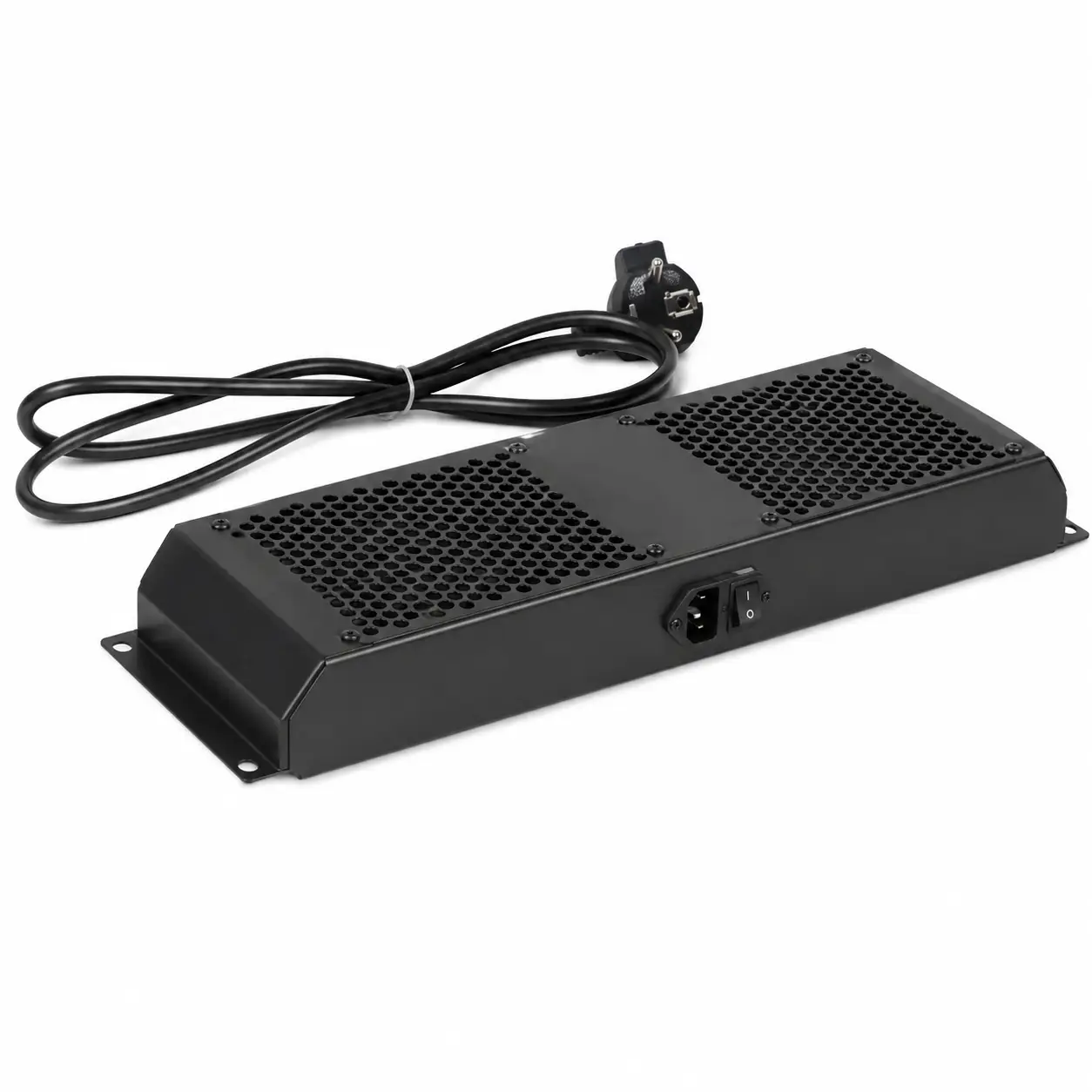 19-inch Ventilatorunit met 2 Ventilatoren