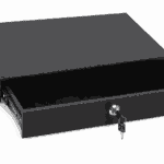 19-inch Afsluitbare Racklade – 2U – 465 mm diep