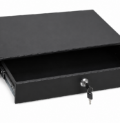 19-inch Afsluitbare Racklade – 2U – 465 mm diep
