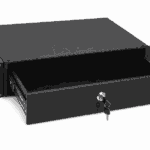 **19-inch Afsluitbare Racklade – 3U– 465 mm diep**