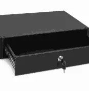 **19-inch Afsluitbare Racklade – 3U– 465 mm diep**