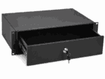 19-inch Afsluitbare Racklade –4U – 465 mm diep