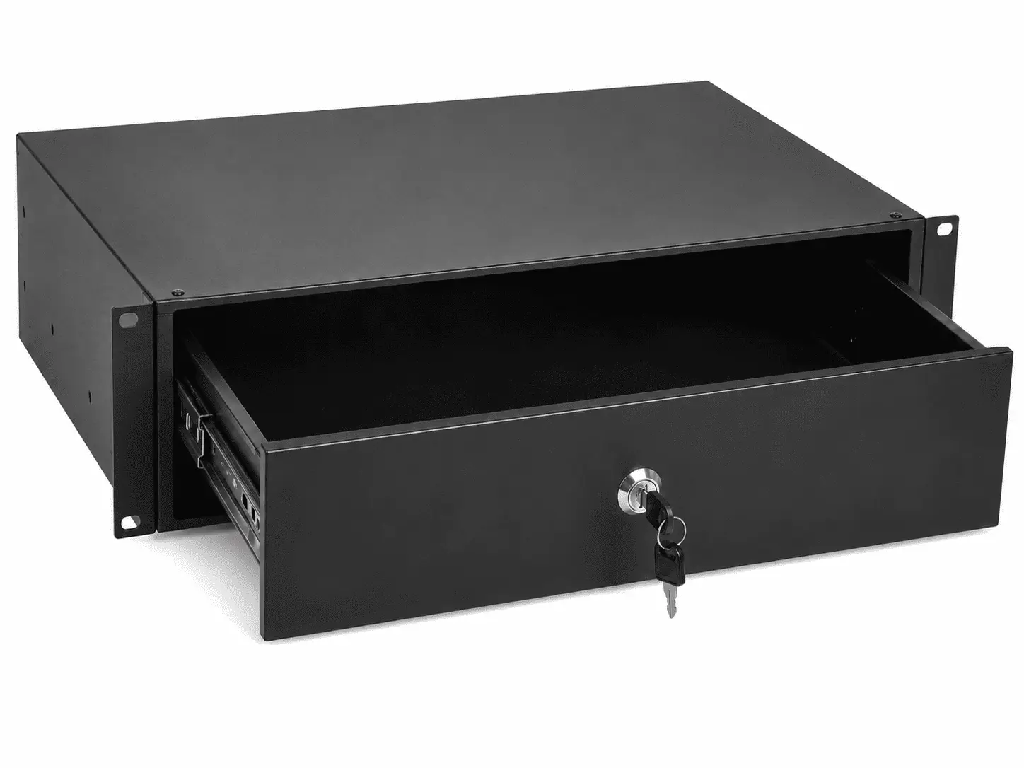 19-inch Afsluitbare Racklade –4U – 465 mm diep
