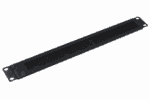 **1U Borstel Kabeldoorvoer – 19-inch Kabelmanagementpaneel met Borstel**