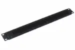 **1U Borstel Kabeldoorvoer – 19-inch Kabelmanagementpaneel met Borstel**