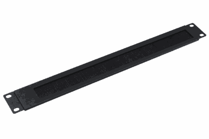 **1U Borstel Kabeldoorvoer – 19-inch Kabelmanagementpaneel met Borstel**