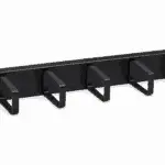 1U Metalen Kabelmanagementpaneel – 19-inch