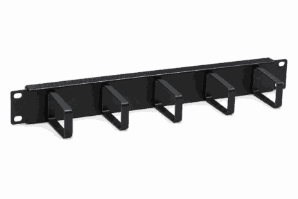 1U Metalen Kabelmanagementpaneel – 19-inch