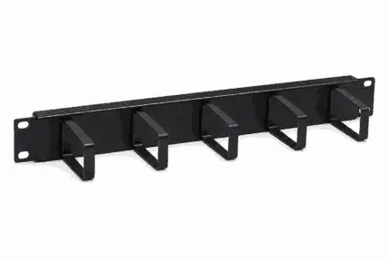 1U Metalen Kabelmanagementpaneel – 19-inch