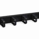 1U Kunststof Kabelmanagementpaneel Rechts – 19-inch
