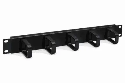 1U Kunststof Kabelmanagementpaneel Rechts – 19-inch