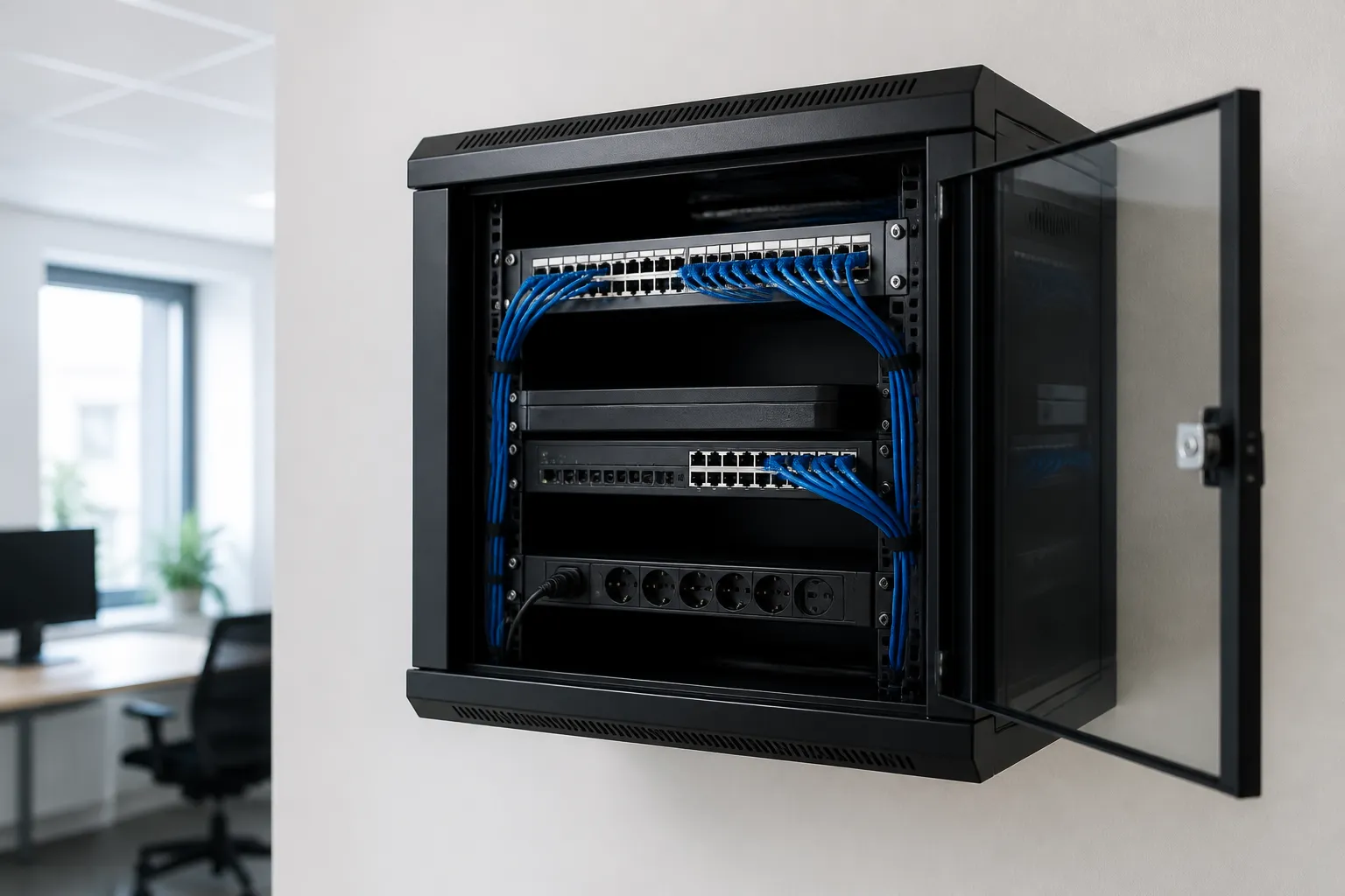 Wandkast netwerk kiezen: praktische criteria voor uw installatie