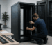 22u serverkast monteren