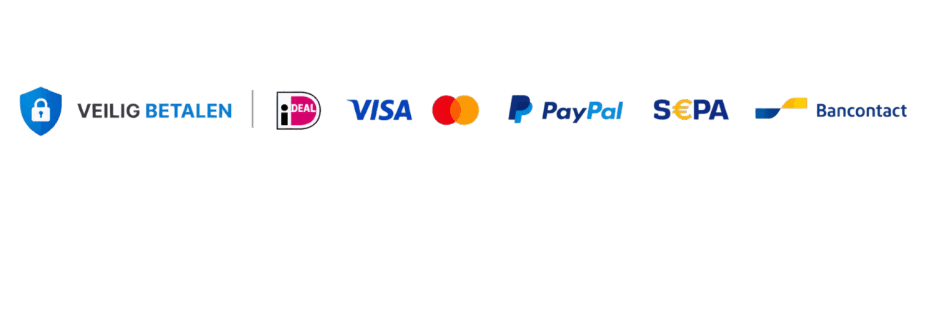 iDEAL, Visa, Mastercard, PayPal, SEPA en Bancontact