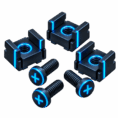 RADA Networks montageset met kooimoeren en kruiskopschroeven voor serverkast en patch kast — serverkast, patch kast