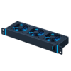 RADA Networks ventilatorpaneel voor serverkast en patch kast met drie blauwe ventilatoren — serverkast, patch kast